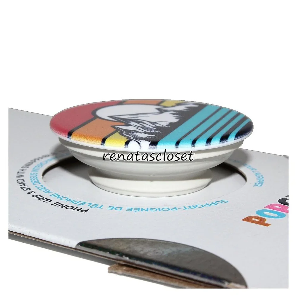 PopSocket PopGrip Sunset Peaks Cellphone Grip & Stand NIP